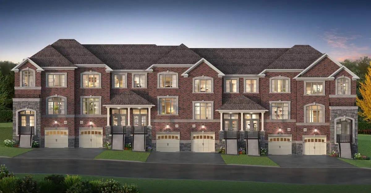 Brookfield Residential - New Seaton - Grandview Townhomes - Style B
