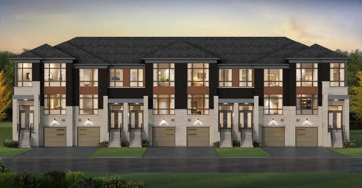 Brookfield Residential - New Seaton - Grandview Townhomes - Style C