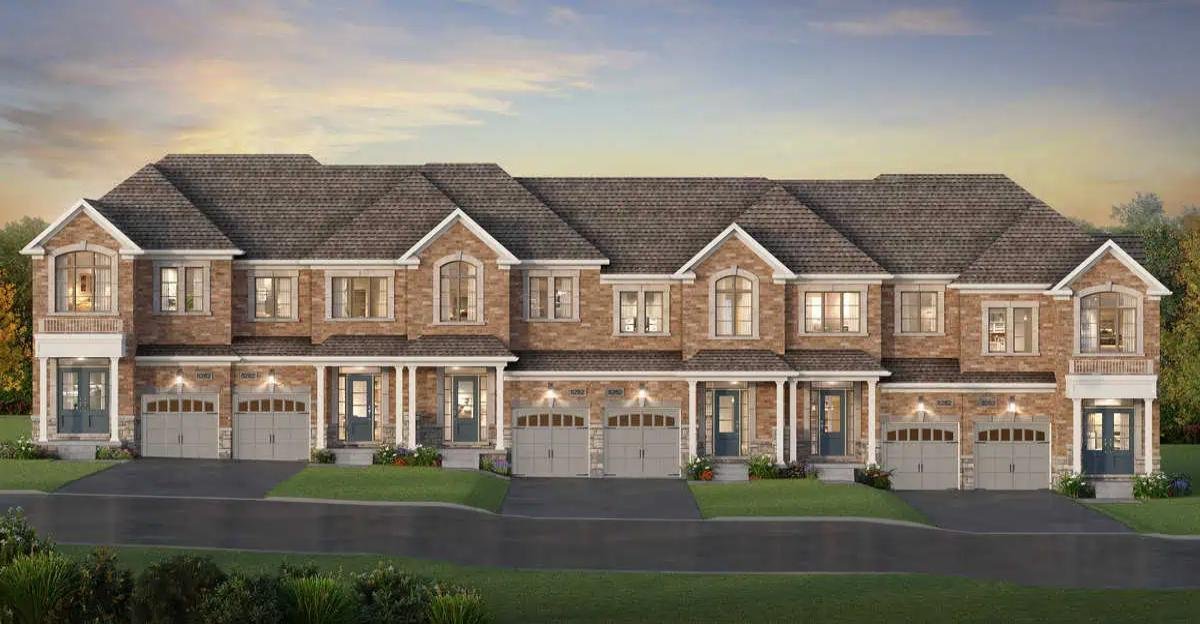Brookfield Residential - New Seaton - Traditional Townhomes - Style B