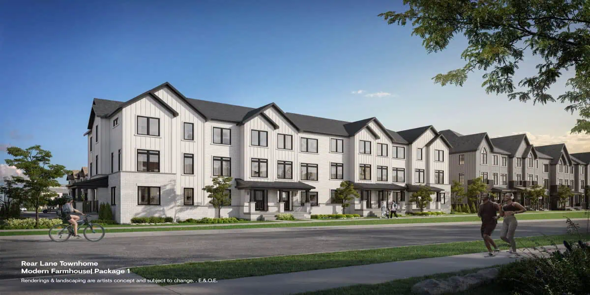 RLT - Streetscape – Modern Farmhouse - low res - disclaimer